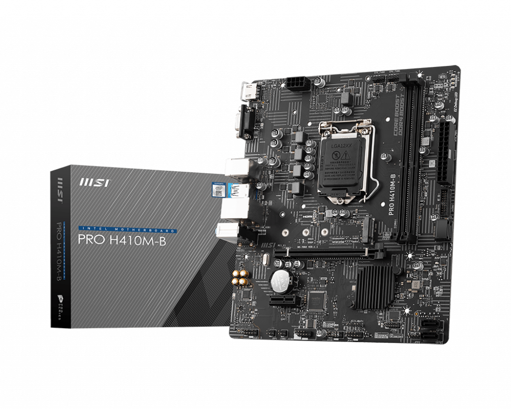 MSI PRO H410M-B / Intel H510 chipset