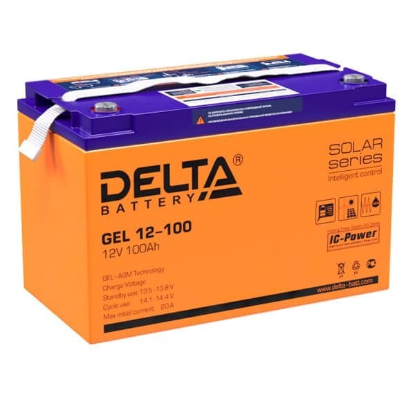 Delta Gel 12V 100Ah / AGM