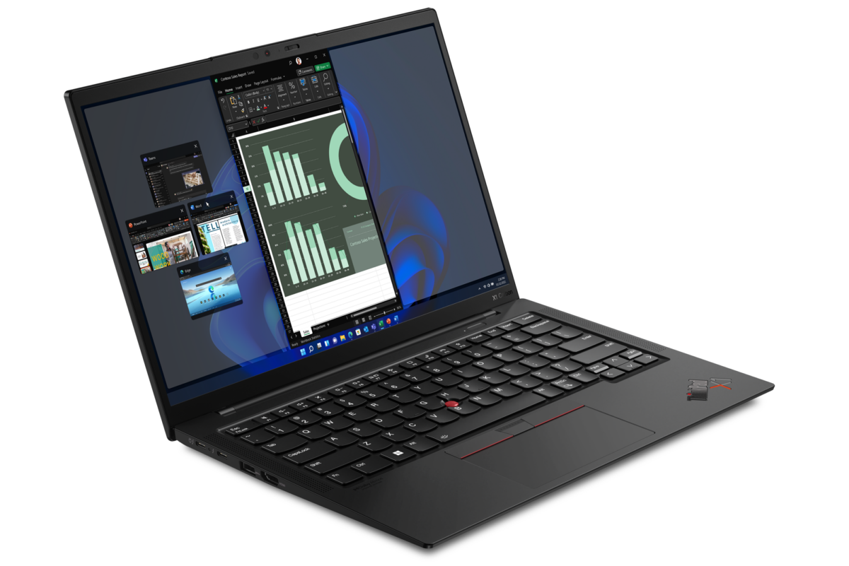 Lenovo ThinkPad X1 Carbon Gen 10 / 14 IPS WUXGA / Core i7-1255U / 16Gb LPDDR5 / 512Gb SSD / Intel Iris Xe / Windows 11 PRO