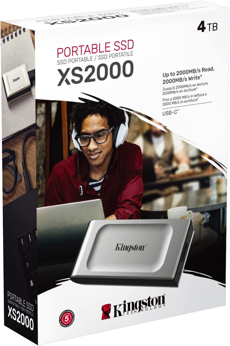 Kingston SXS2000/4000G / M.2 External SSD 4.0TB