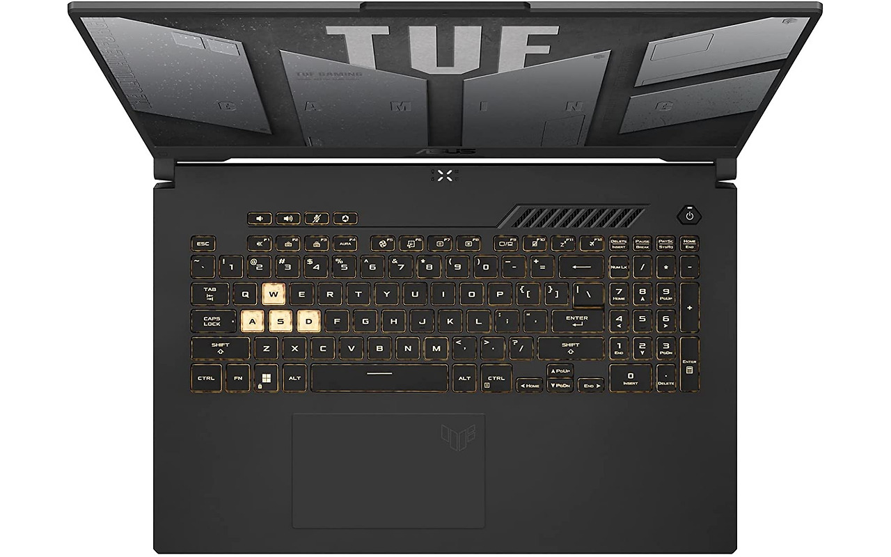 ASUS TUF Gaming F17 FX707ZM / 17.3 FullHD 144Hz / Core i7-12700H / 16Gb DDR5 / 1.0Tb SSD / GeForce RTX 3060 6Gb / No OS