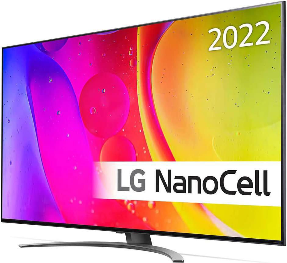 TV LED 50 - LG 50NANO826QB, UHD 4K, Procesador Inteligente α5 Gen5 AI  Processor 4K, DVB-T2 (H.265), Negro