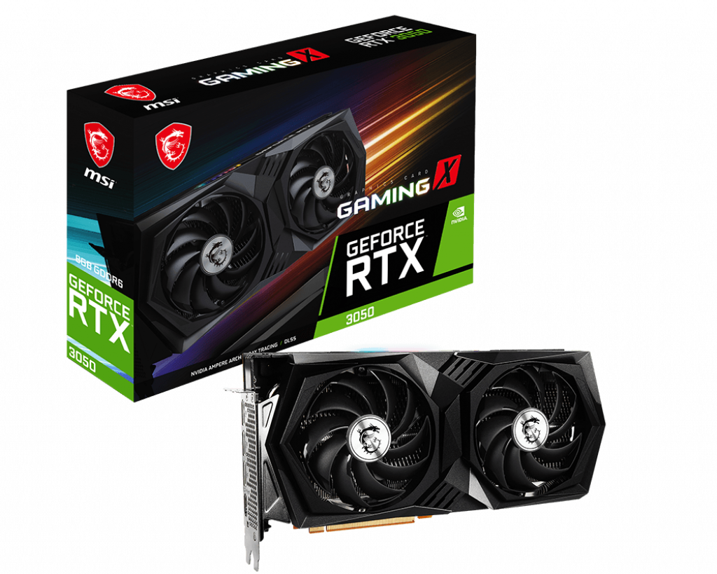 MSI GeForce RTX 3050 Gaming X 8GB GDDR6X V397-421R