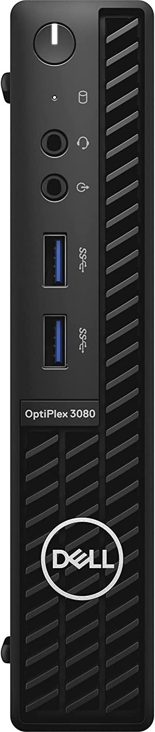 DELL Optiplex 3000 MFF / Core i3-12100T / 8GB RAM / 256GB SSD / Black Windows