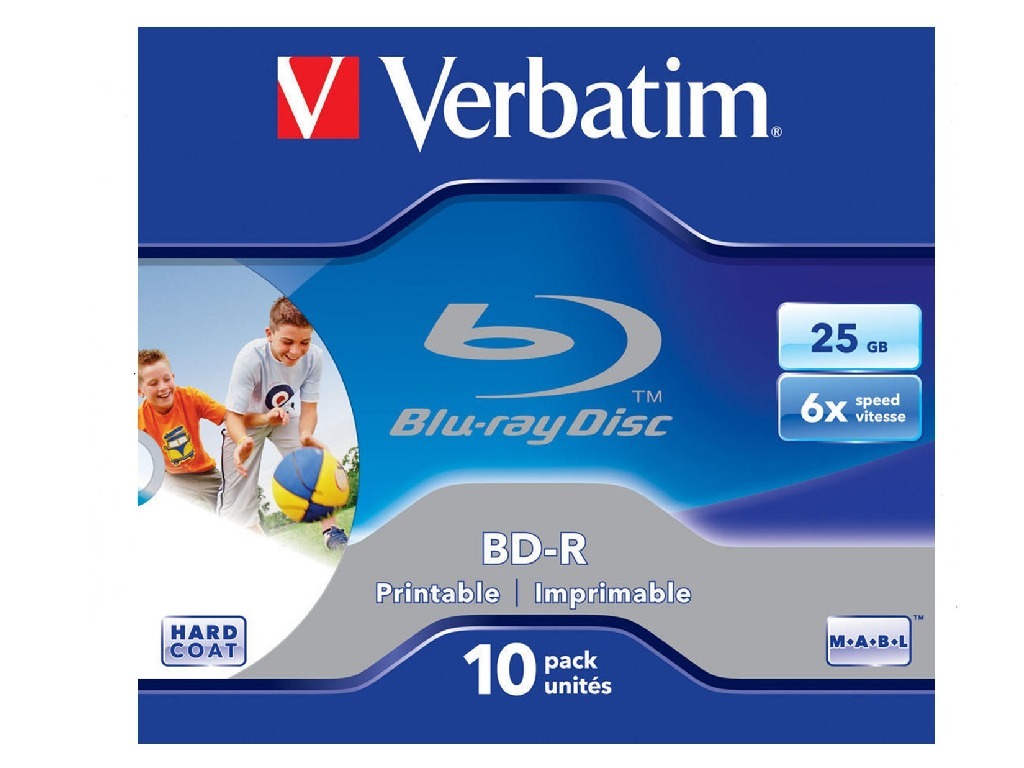 Verbatim 43804 / BD-R SL 25GB x10
