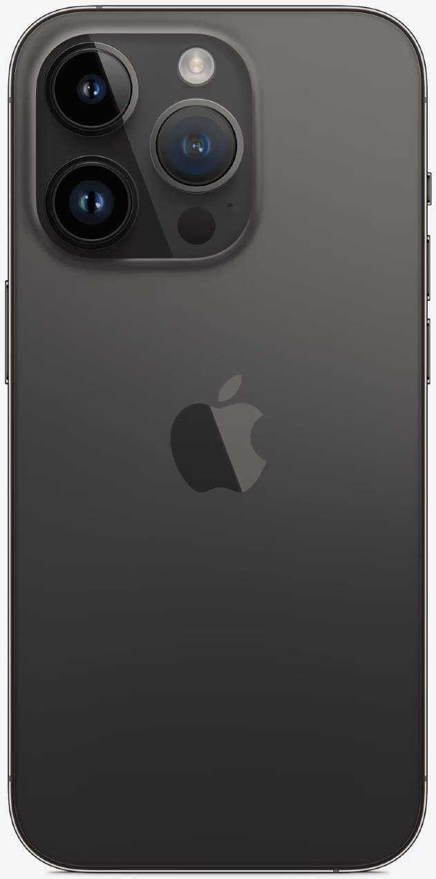 Apple iPhone 14 Pro / 6.1 LTPO Super Retina XDR OLED 120Hz / A16 Bionic / 6GB / 1.0TB / 3200mAh Black