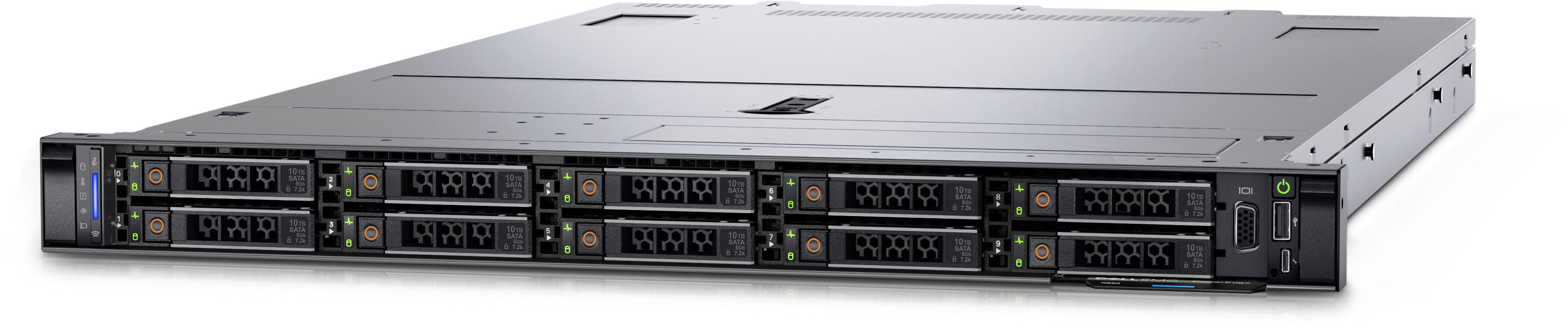 DELL PowerEdge R650 2U / 2x Xeon Silver 4316 / 64GB DDR4 / 4x 960Gb SSD / BOSS 2x 240Gb M.2 / PERC H755 / 2xPSU 800W / IDRAC9