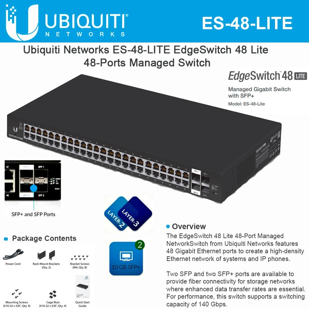 Ubiquiti EdgeSwitch Lite 48 / ES-48-Lite