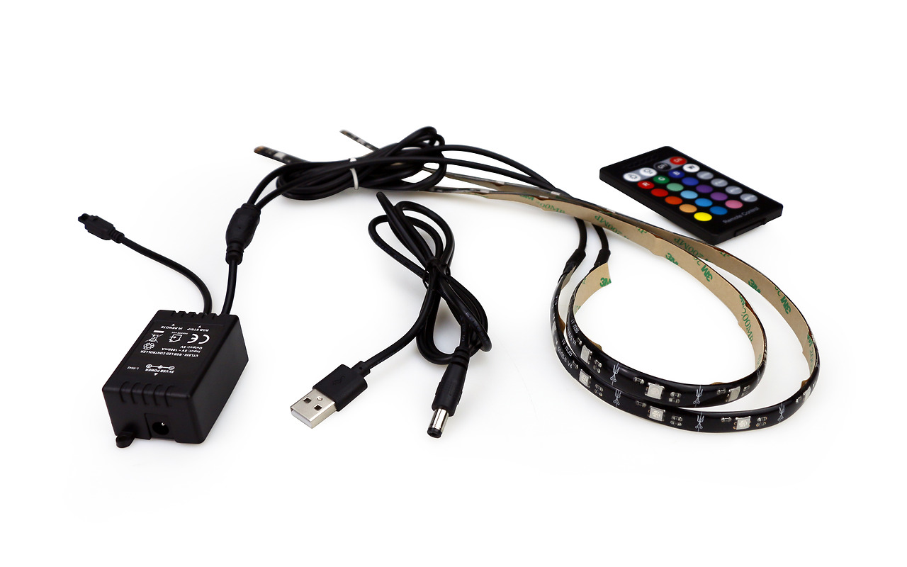 Cablexpert LED-2SU-RGB50-01