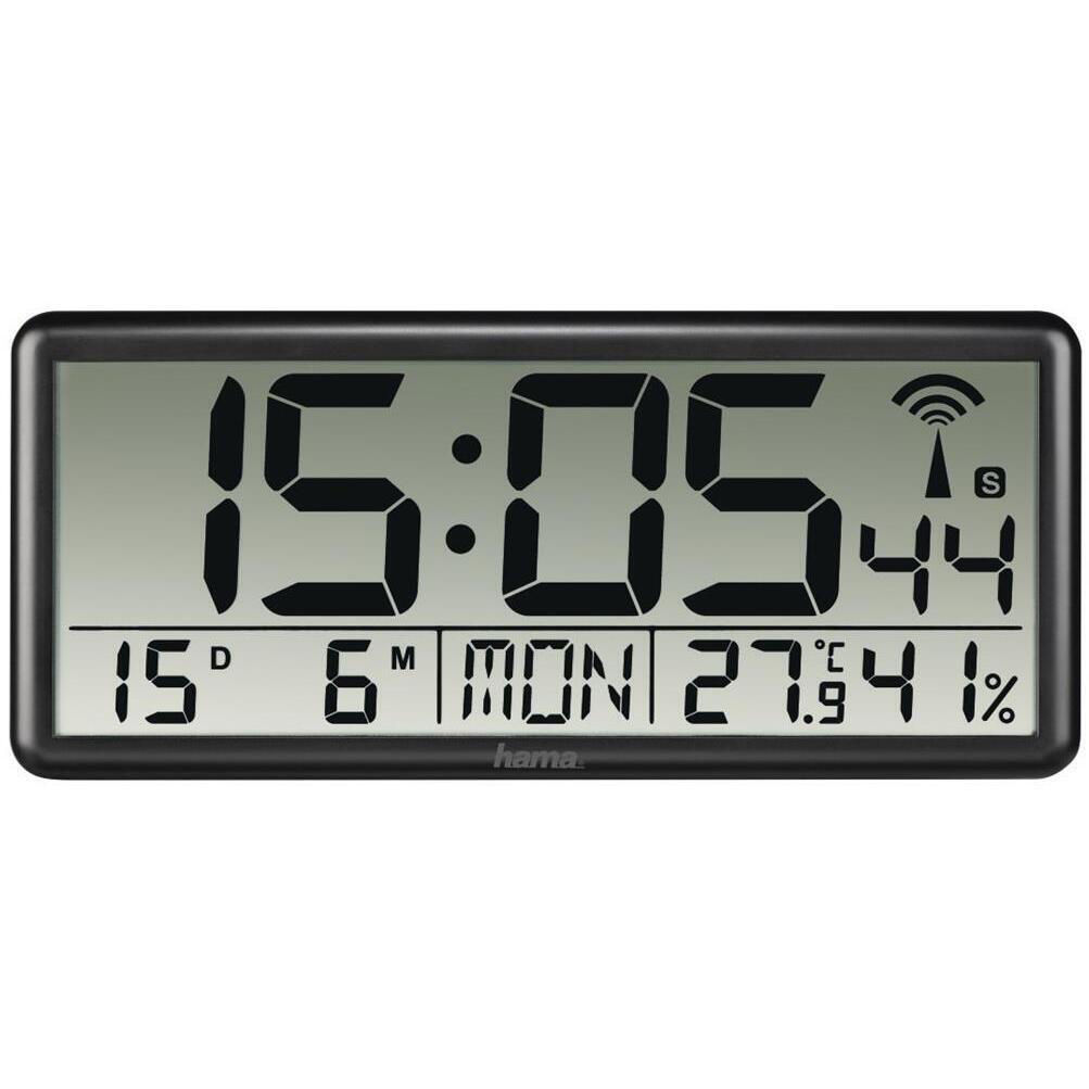 HAMA Jumbo Digital Radio Wall Clock