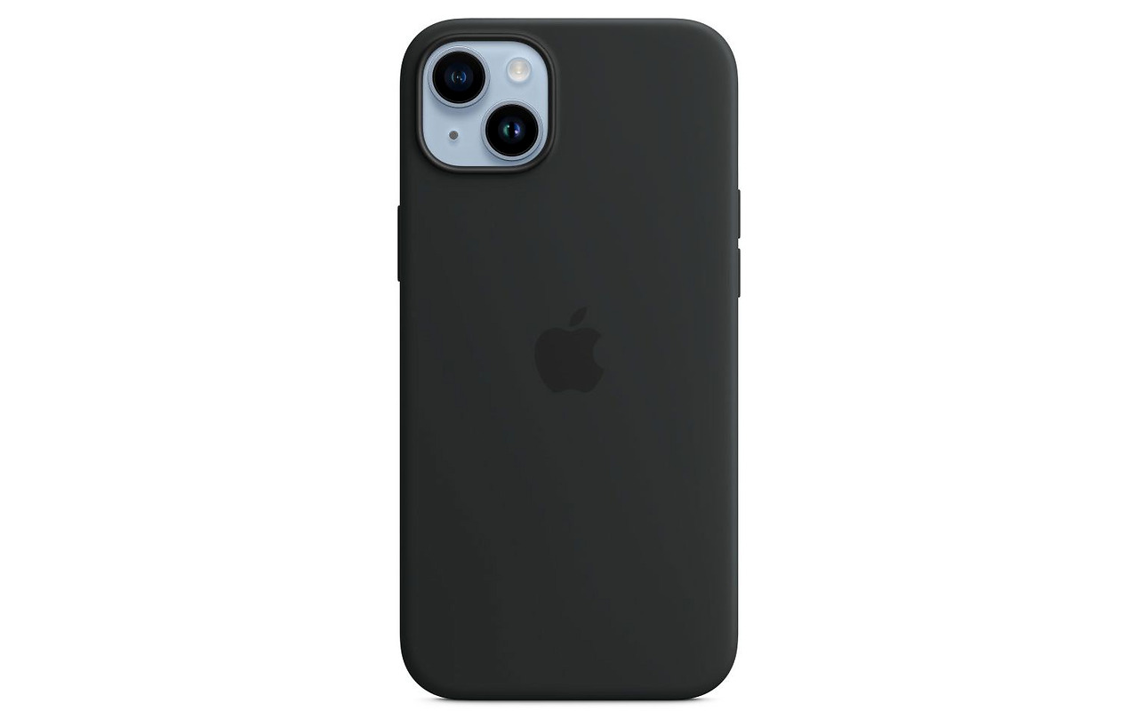 Apple Original iPhone 14 Plus Silicone Case with MagSafe / A2911 Black