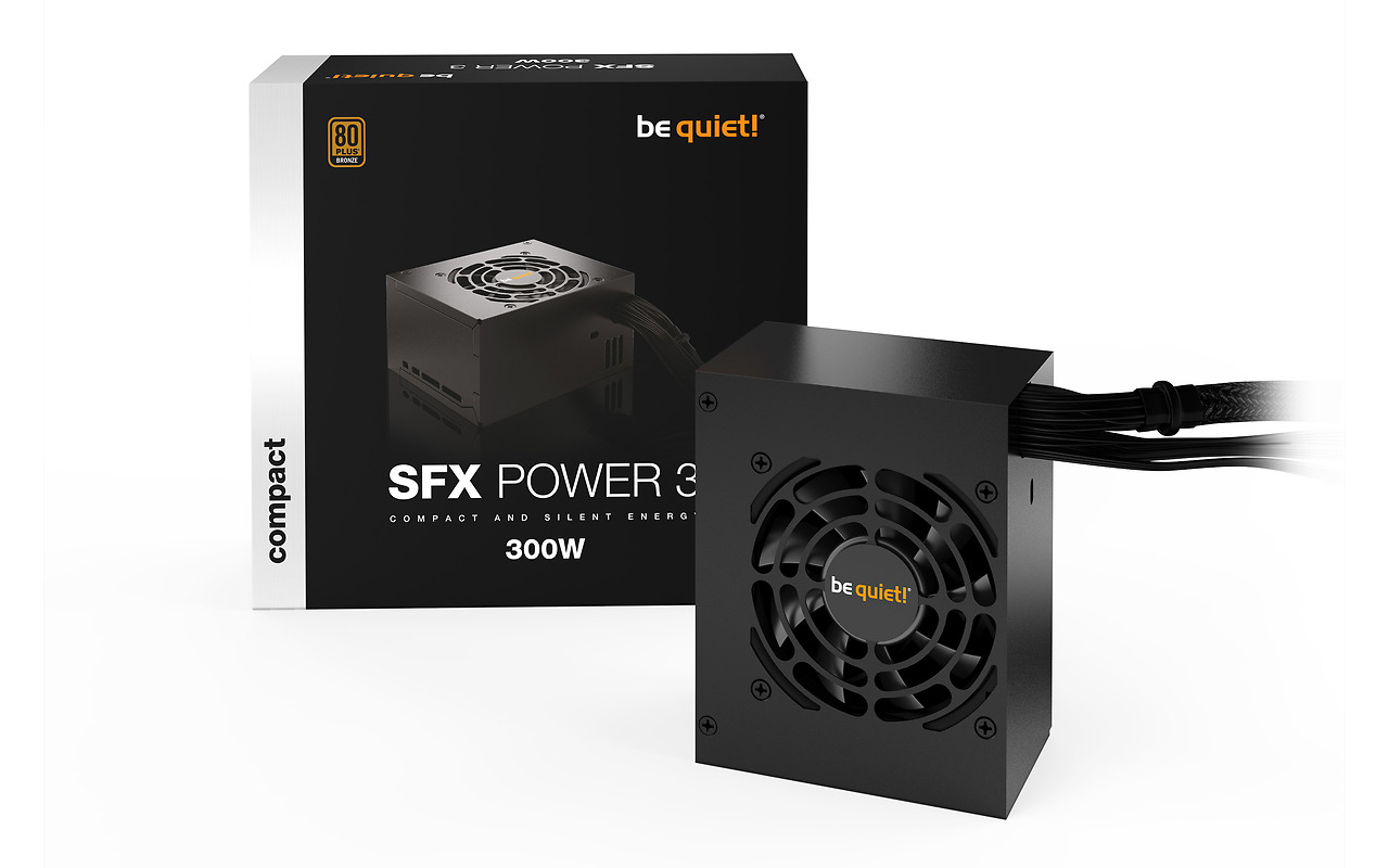 be quiet! POWER 3 / SFX 300W 80+ Bronze Active PFC