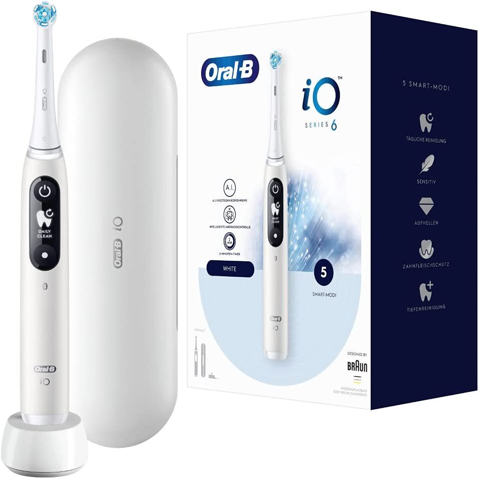 Braun Oral-B iO 6 White + GIFT