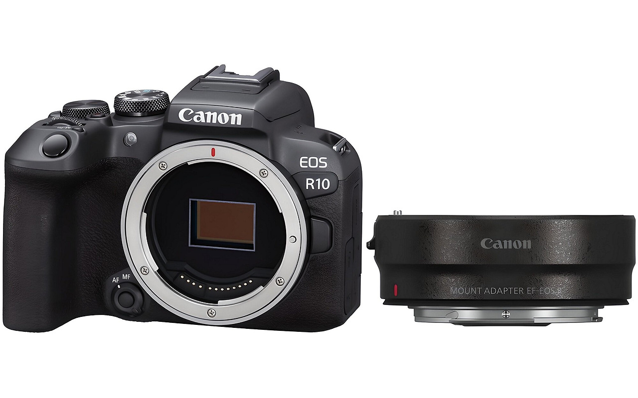 Canon EOS R10 BODY + Adapter EF