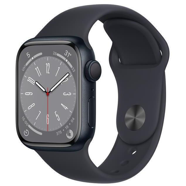 Apple Watch Series 8 GPS 45mm Aluminium Case Black