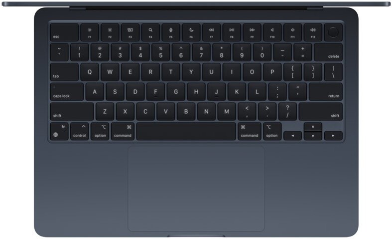 Apple MacBook Air / 13.6 Retina / Apple M2 / 8 core CPU / 10 core GPU / 8Gb RAM / 512Gb SSD / Monterey /