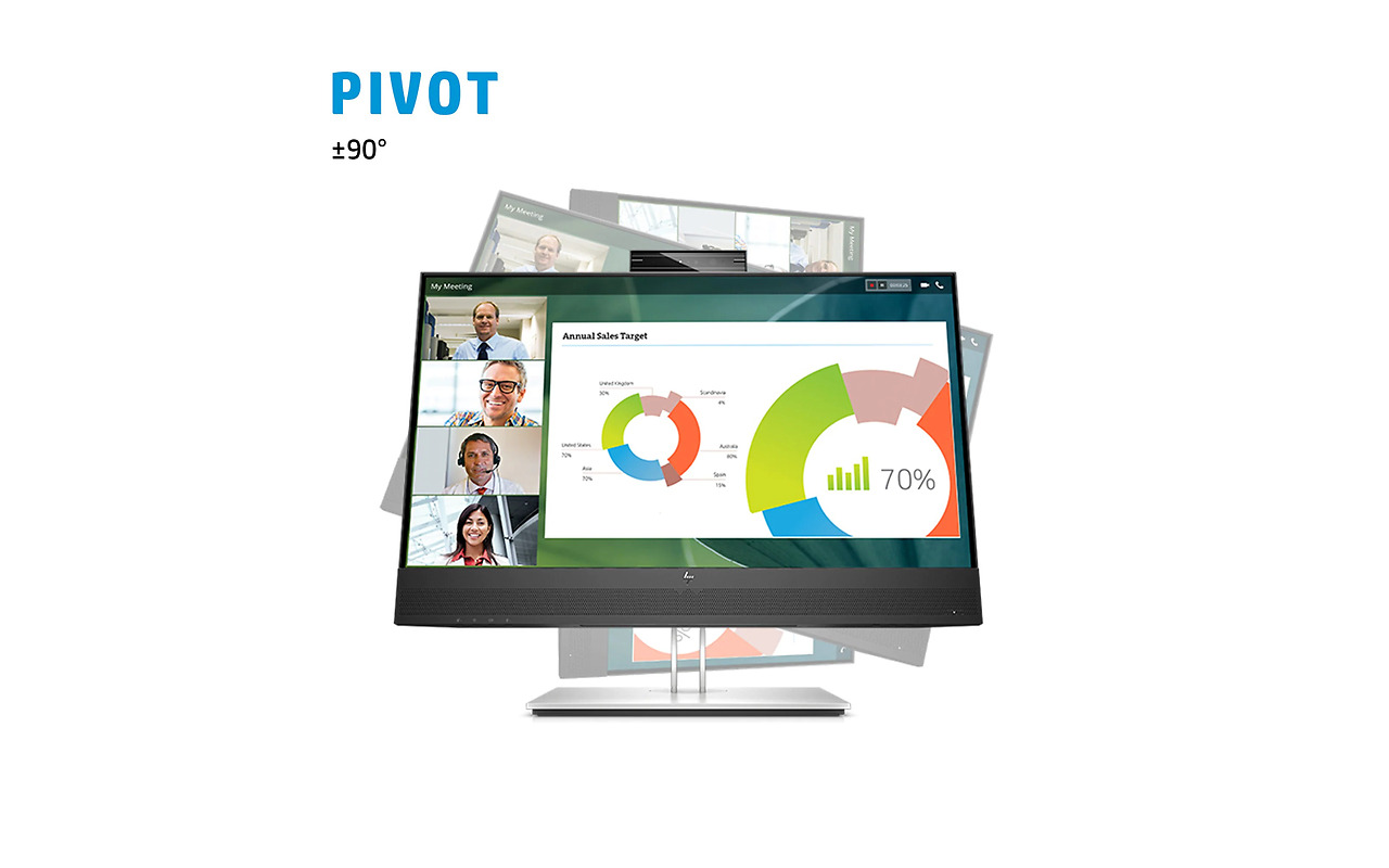 HP E24mv G4 / 23.8 IPS FullHD Conferencing / 169L0AA