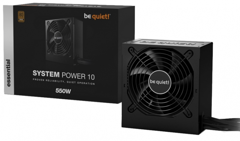 be quiet! SYSTEM POWER 10 / 550W 80+ Bronze