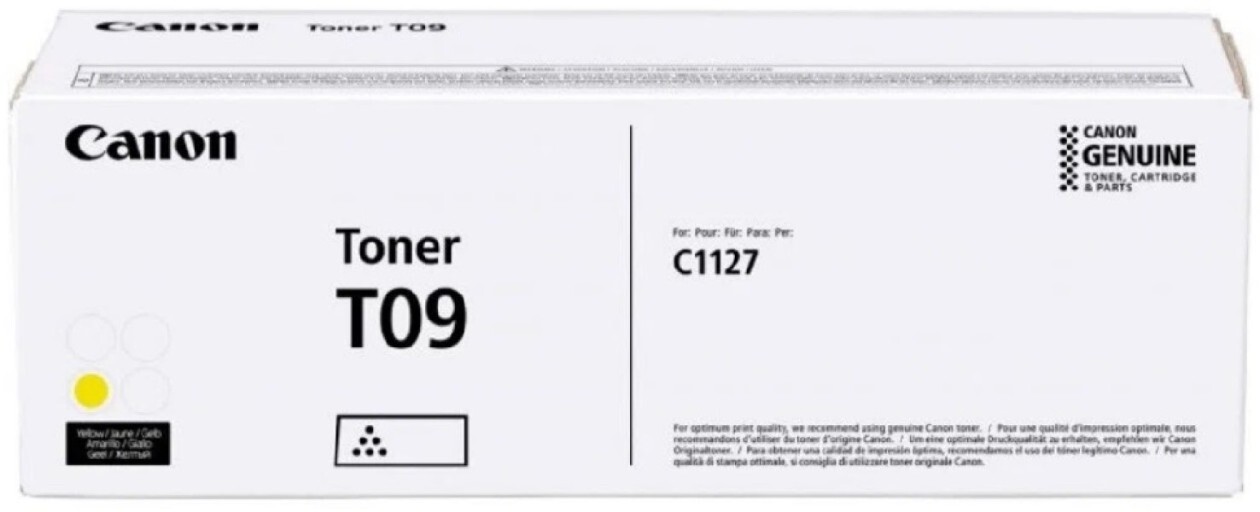 Canon T09 Toner Yellow