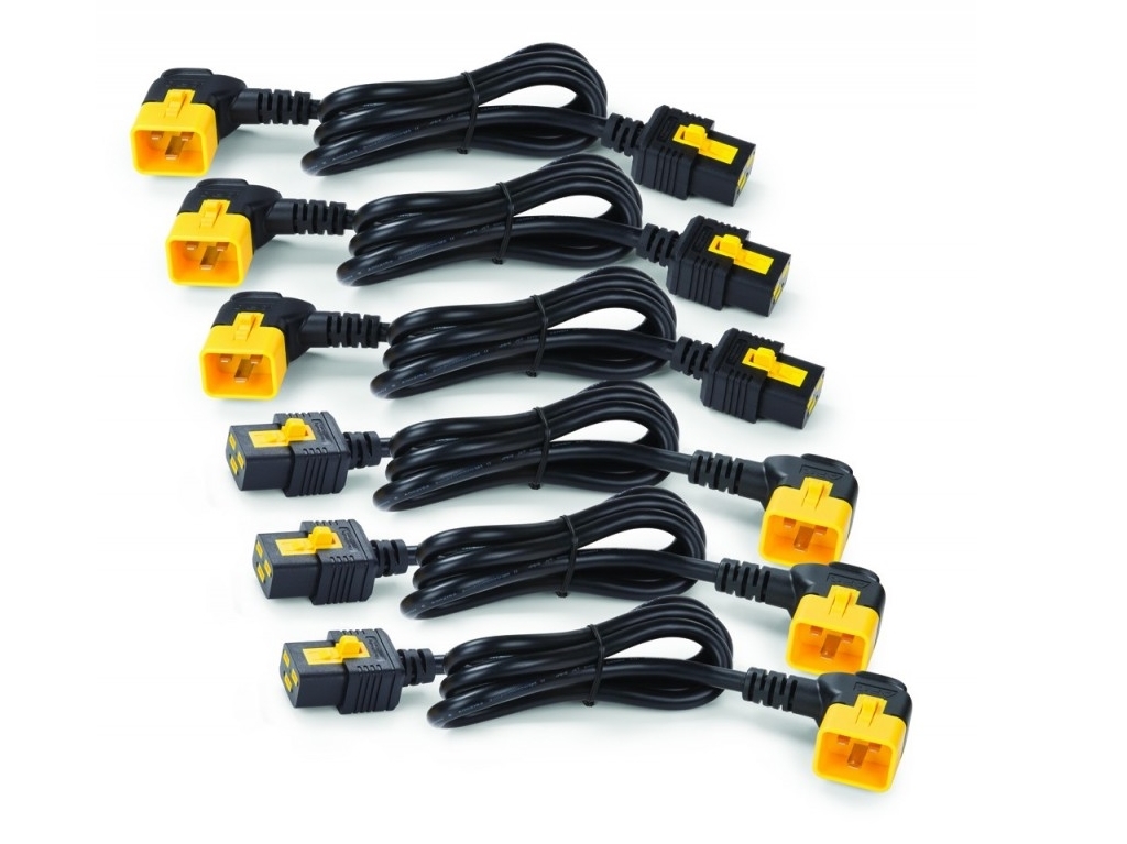 OEM Power Cord Kit Locking / C13 to C14 / 0.6m