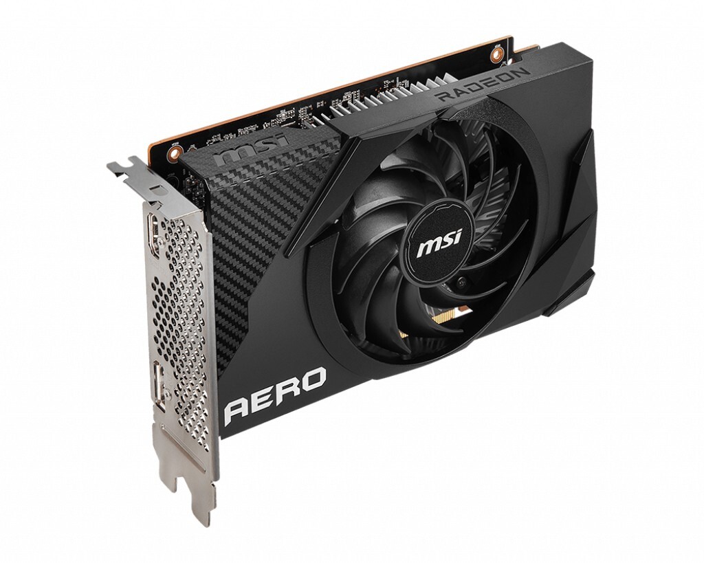 MSI Radeon RX 6400 AERO ITX 4G / 4GB GDDR6 64Bit