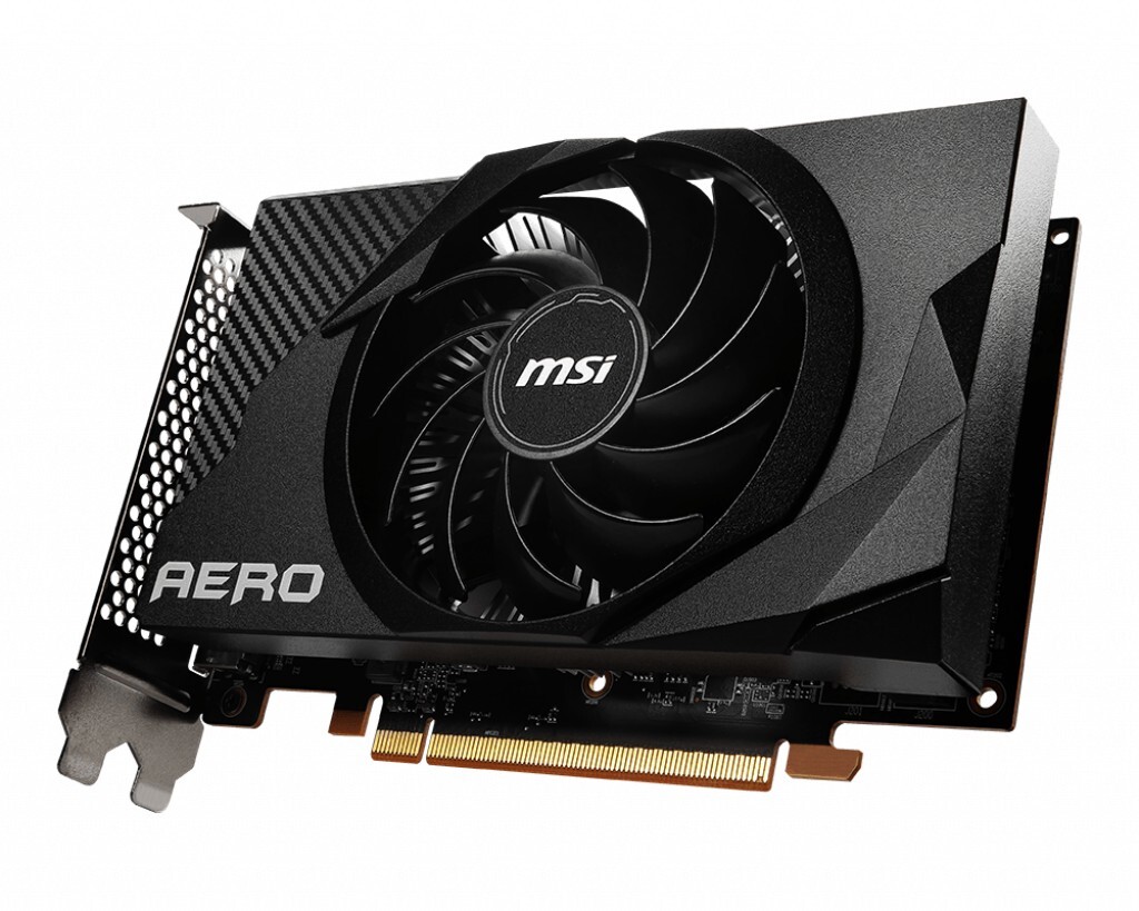 MSI Radeon RX 6400 AERO ITX 4G / 4GB GDDR6 64Bit