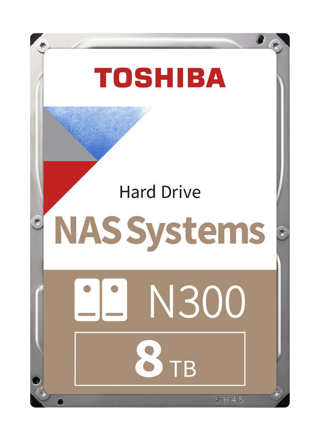 Toshiba NAS Storage N300 HDWG480UZSVA / 8.0TB 3.5 HDD