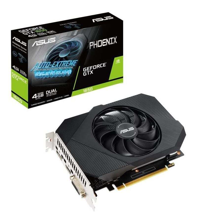 ASUS GeForce GTX 1650 4GB GDDR6 Phoenix 128bit / PH-GTX1650-4GD6-P-V2