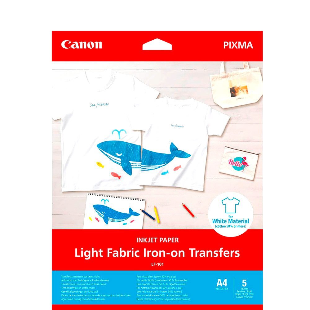 Canon Light Fabric Iron-on Transfers LF-101