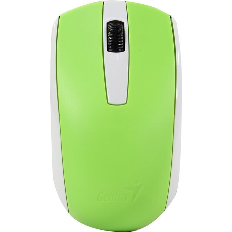 Mouse Genius ECO-8100 / Wireless / Green