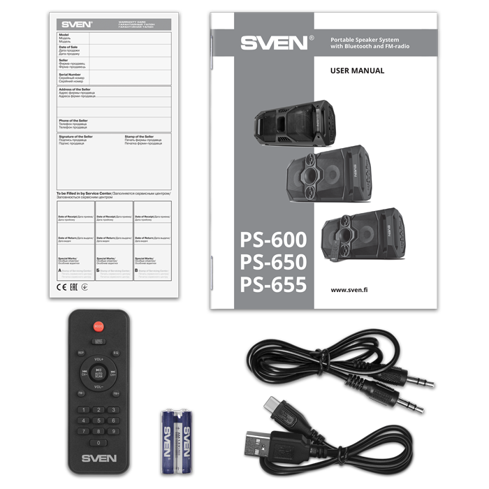 SVEN Partybox PS-655 / 50w