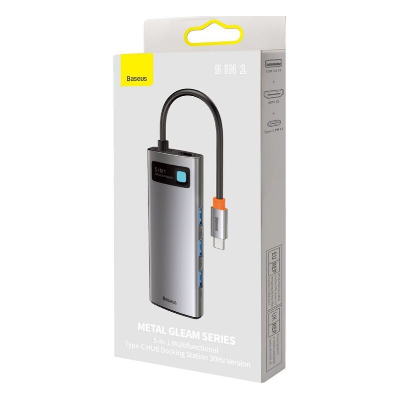 Baseus Metal GleamSeries 5 in 1 / WKWG020013