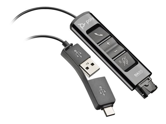 Plantronics USB-A+C Digital Adapter DA85 / 218267-01
