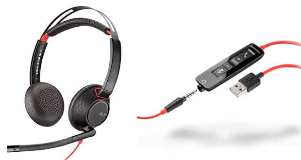 Plantronics Blackwire C5220 Headset USB-A / 207576-201