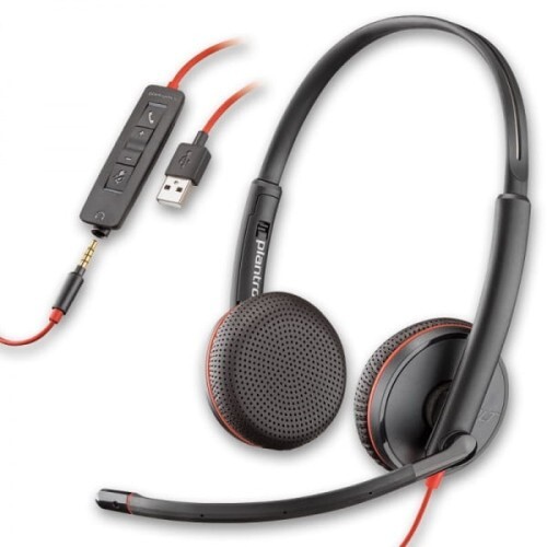 Plantronics Blackwire C3225 Headset USB-A / 209747-201