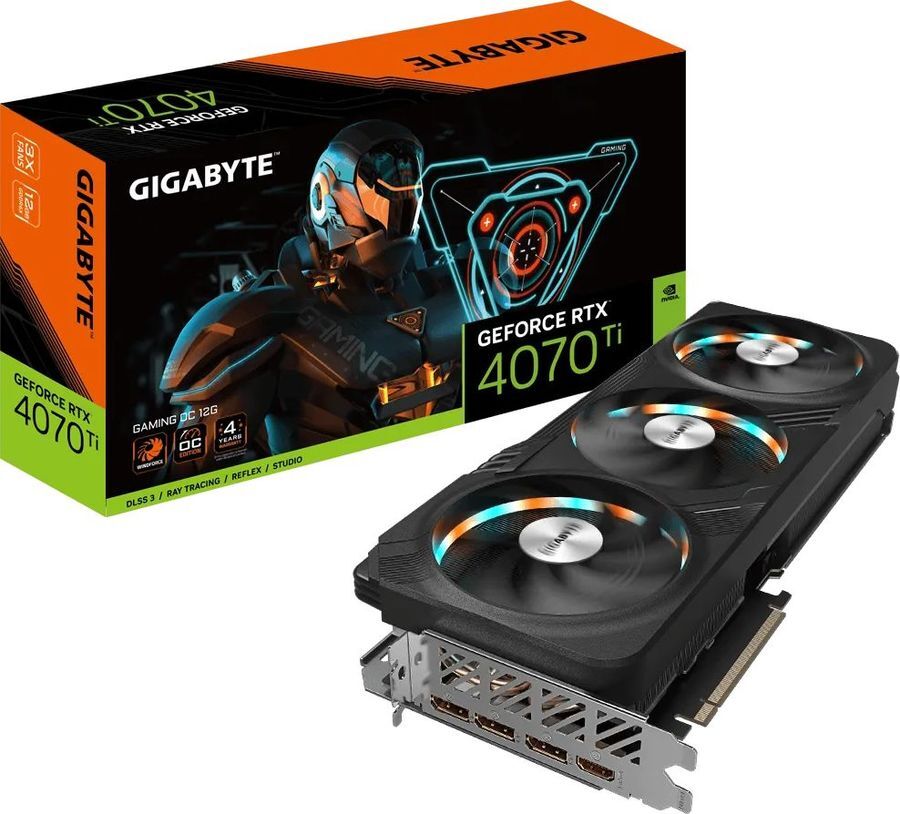 GIGABYTE GeForce RTX 4070 Ti 12GB GDDR6X 192bit Gaming OC / GV-N407TGAMING OC-12GD