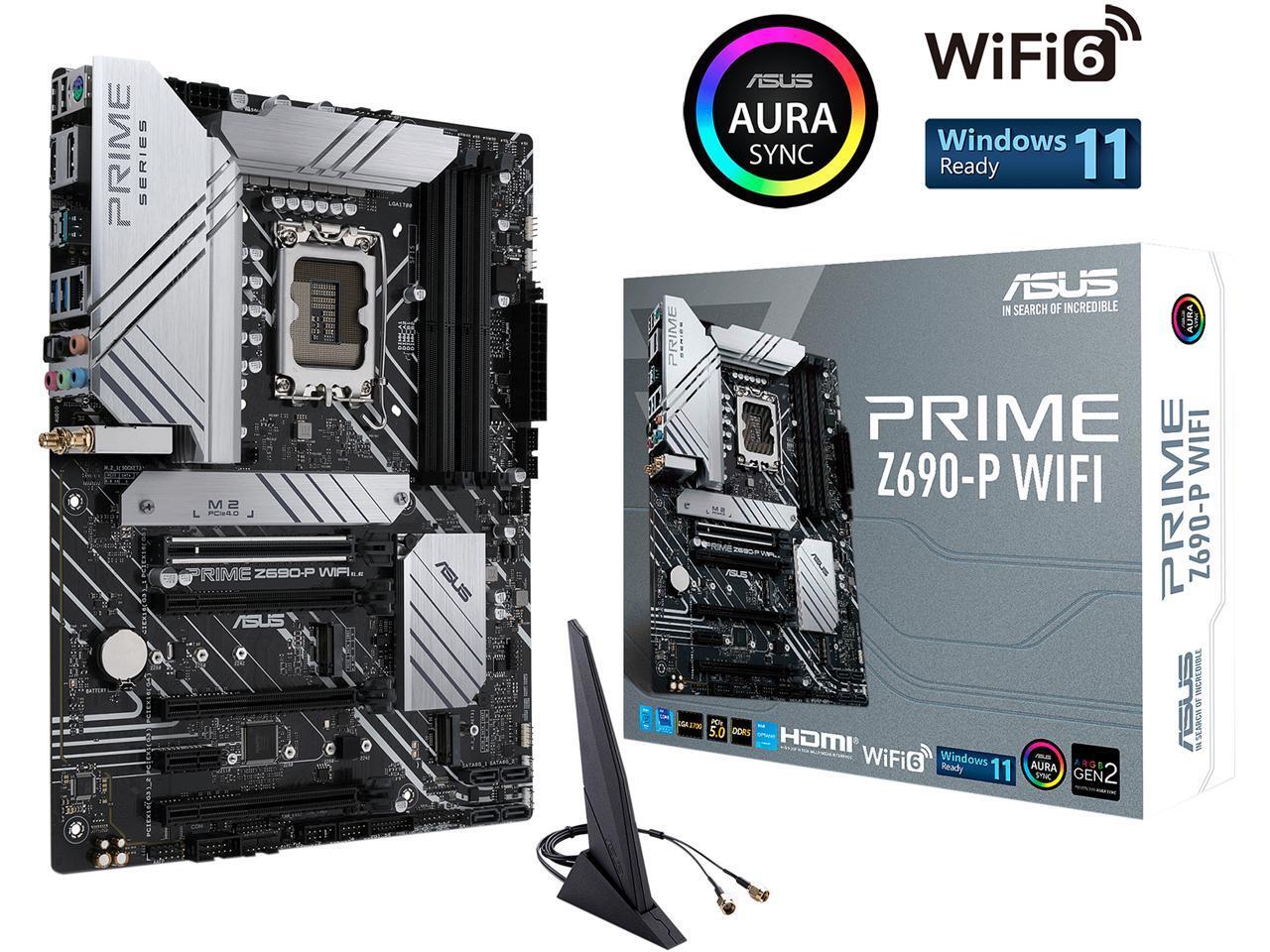 ASUS PRIME Z690-P WI-FI / ATX LGA1700 Dual 4xDDR5 6000