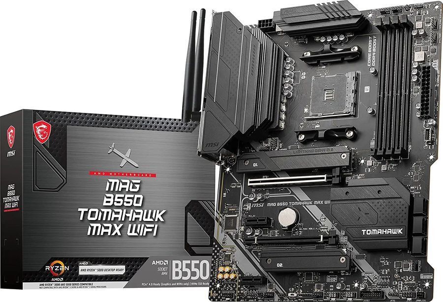 MSI MAG B550 TOMAHAWK MAX WI-FI / ATX AM4 DDR4 5100+