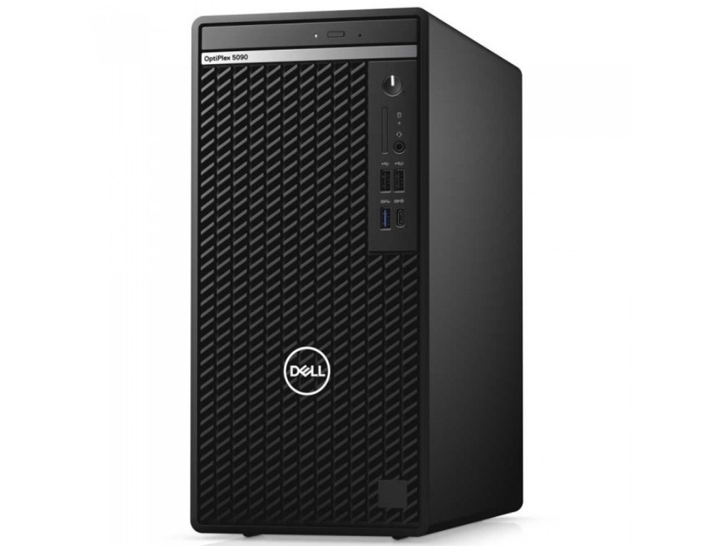 DELL OptiPlex 5090 MT / Core i5-10505 / 16GB DDR4 / 256GB NVMe + 1.0TB HDD / Radeon RX640 / Black /