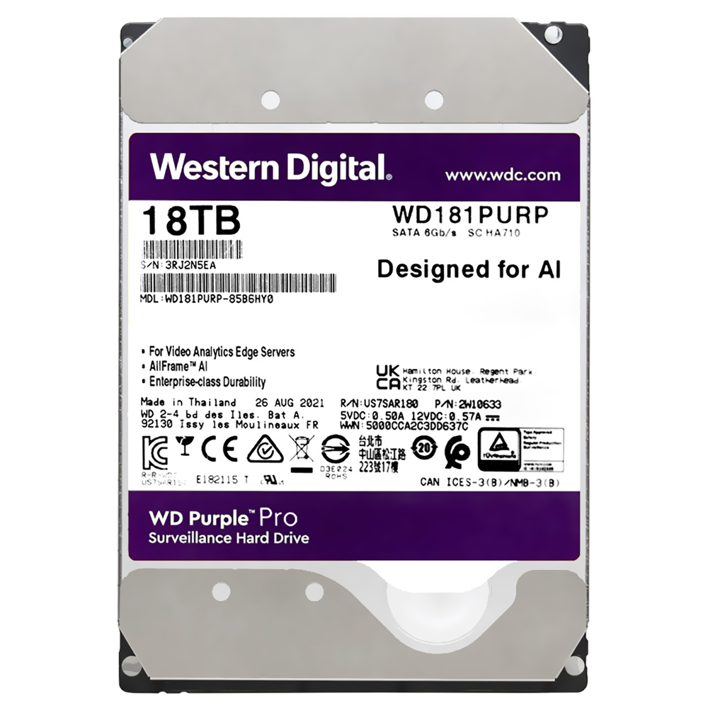 WesternDigital Purple Pro WD181PURP 18TB