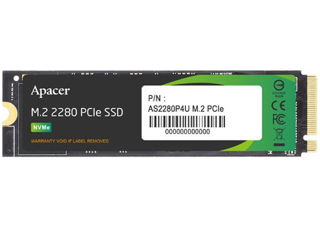 Apacer AS2280P4U / 512GB NVMe