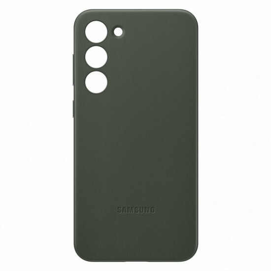 Samsung Original Leather cover Galaxy S23+ Green