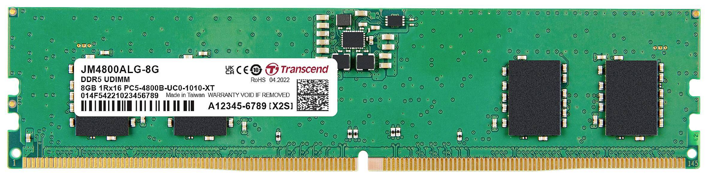 Transcend JetRam 8GB DDR5 4800