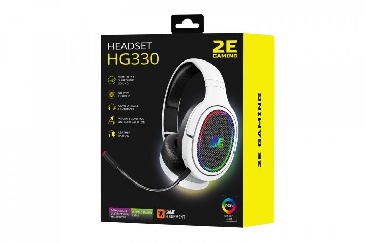 2E HG330 RGB USB 7.1 White