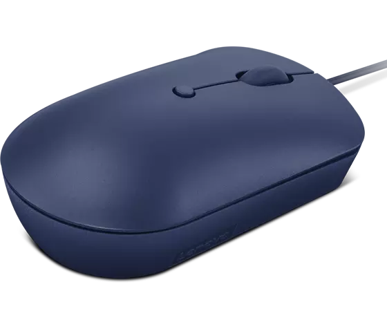 Lenovo 540 USB-C Compact Wired Mouse Blue