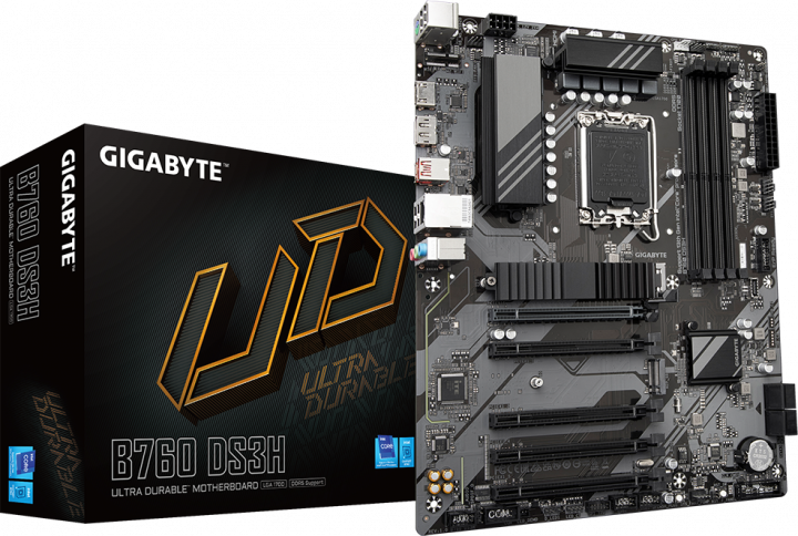 GIGABYTE B760 DS3H / ATX LGA1700 DDR5 7600