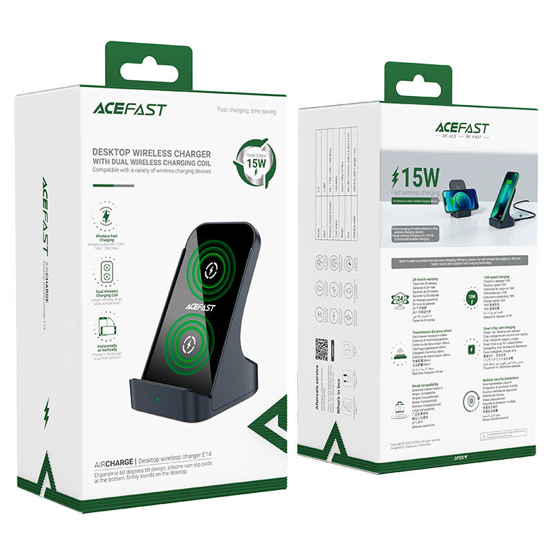 ACEFAST E14 Desktop Wireless Charger