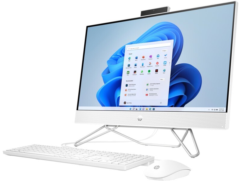 HP AiO 24-cb0011ur / 23.8 FullHD IPS / Ryzen 3 5300U / 8GB DDR4 / 512GB NVMe / Radeon Vega 6 / Windows 11 SL / 5B1B5EA#ACB