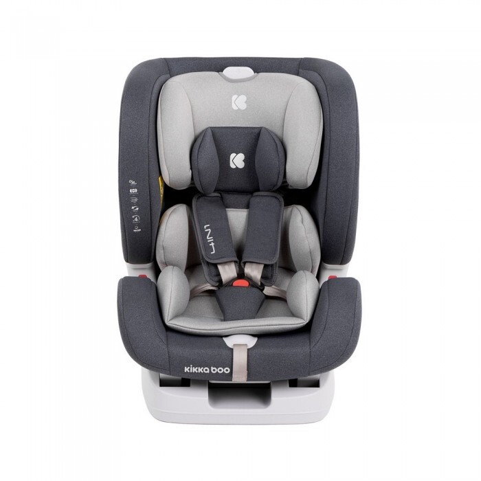 Kikka Boo 0-1-2-3  4in1 ISOFIX Grey