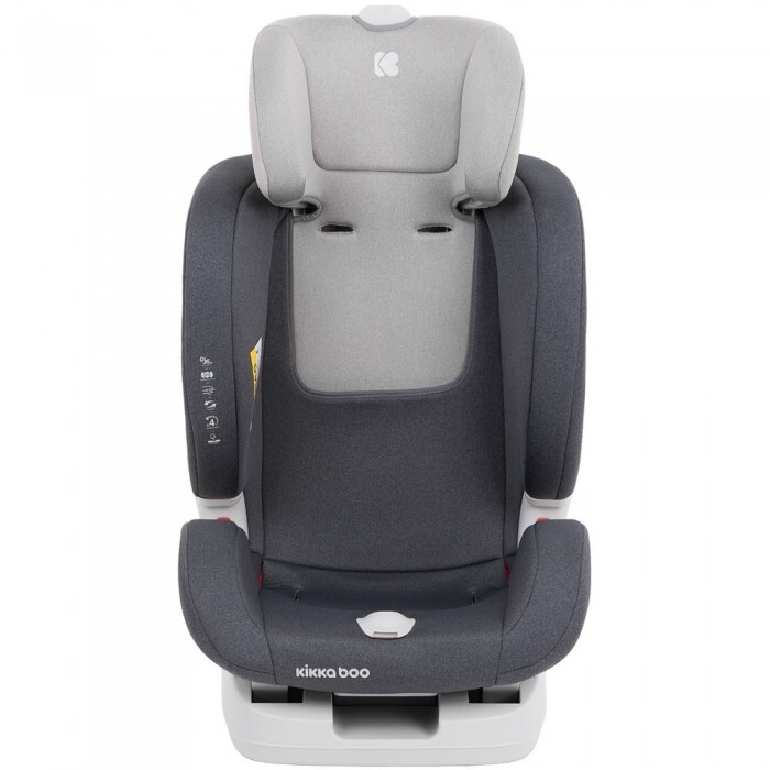 Kikka Boo 0-1-2-3  4in1 ISOFIX Grey
